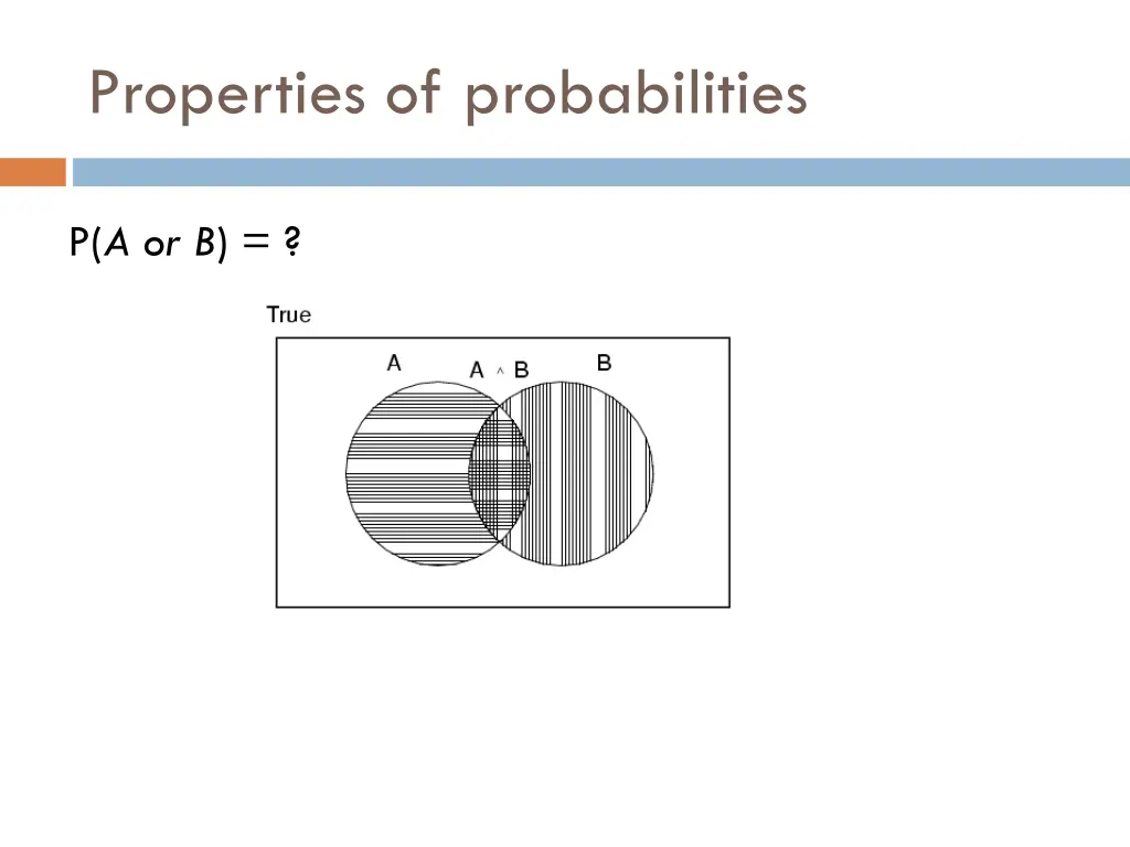 properties of probabilities