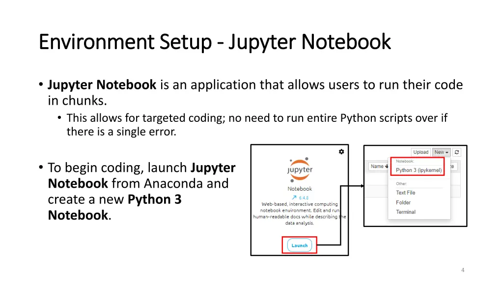 environment setup environment setup jupyter