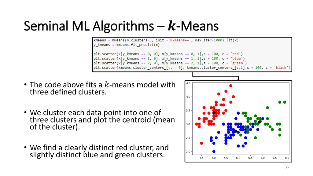 seminal ml algorithms seminal ml algorithms means 3