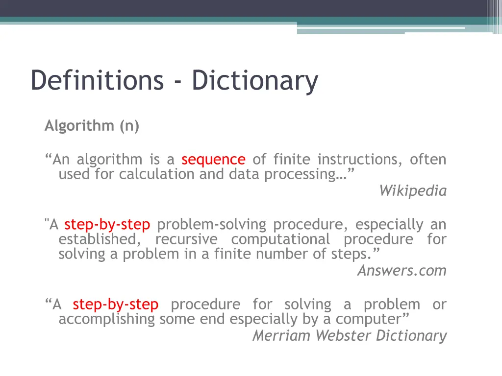 definitions dictionary 1