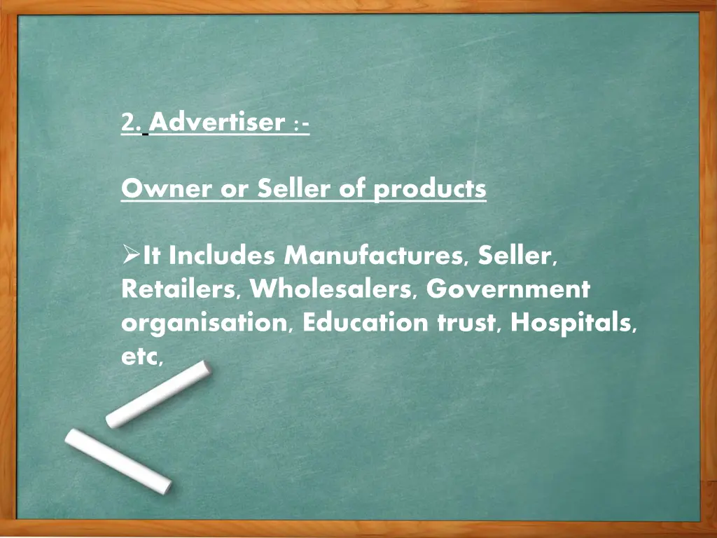 2 advertiser