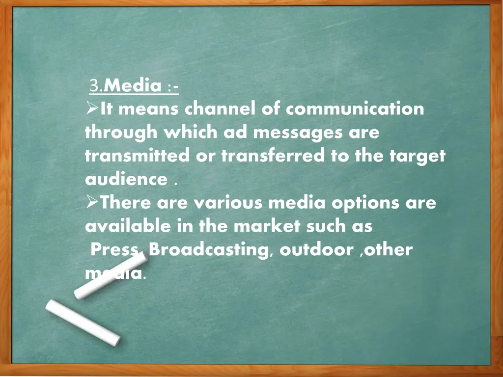 3 media it means channel of communication through