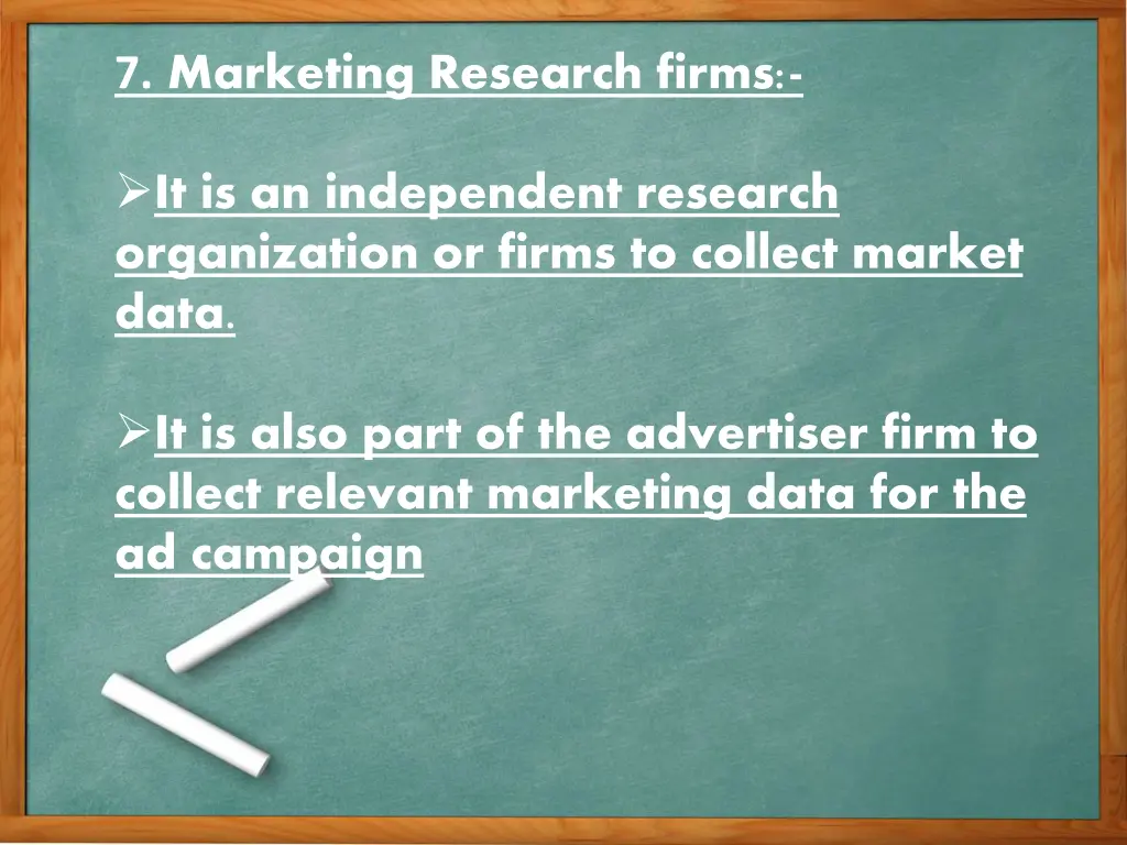 7 marketing research firms