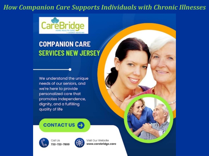 how companion care supports individuals with