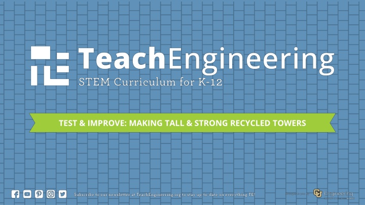 test improve making tall strong recycled towers
