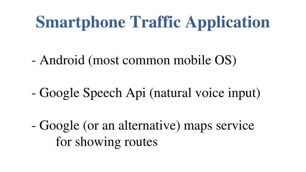 smartphone traffic application 2