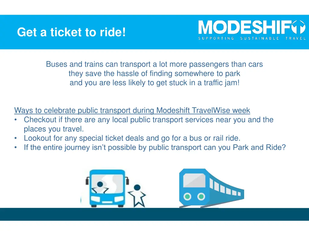 get a ticket to ride