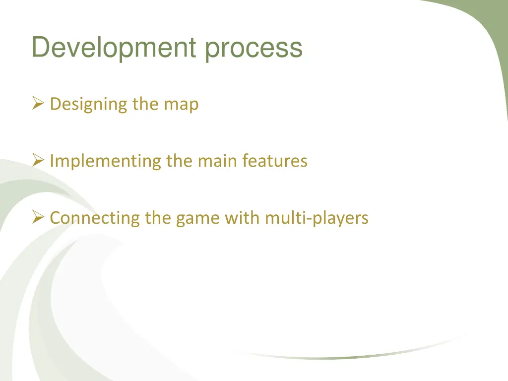 development process