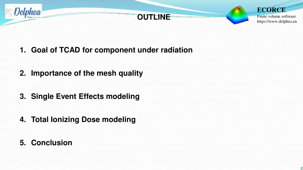 ecorce finite volume software https www delphea eu 1