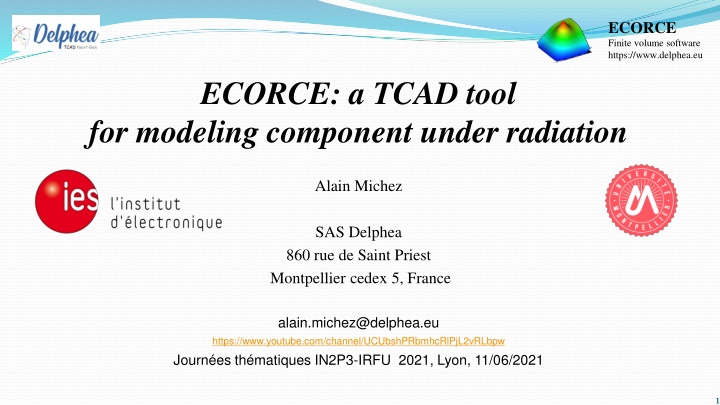 ecorce finite volume software https www delphea eu