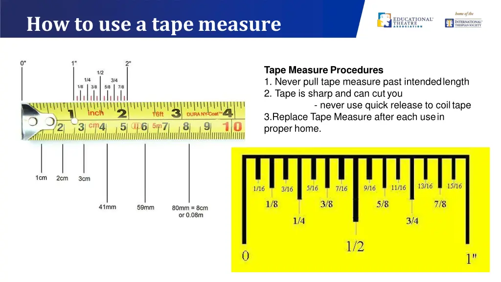 how to use a tapemeasure