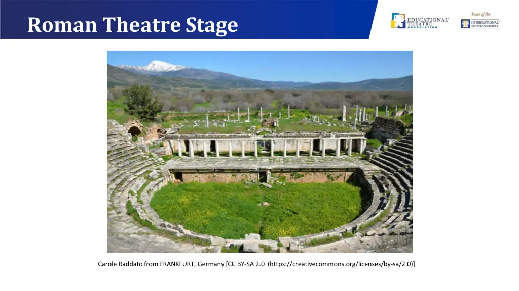 roman theatrestage