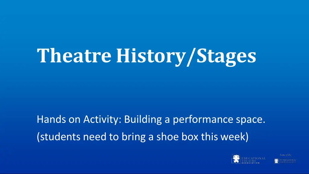 theatrehistory stages