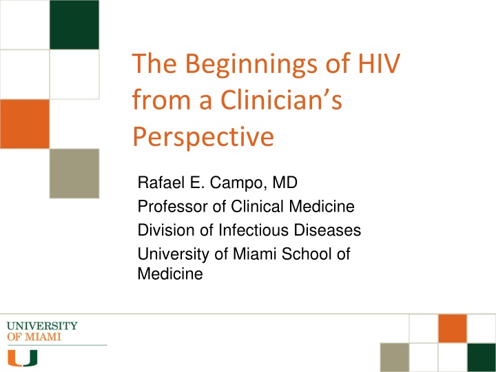 the beginnings of hiv from a clinician