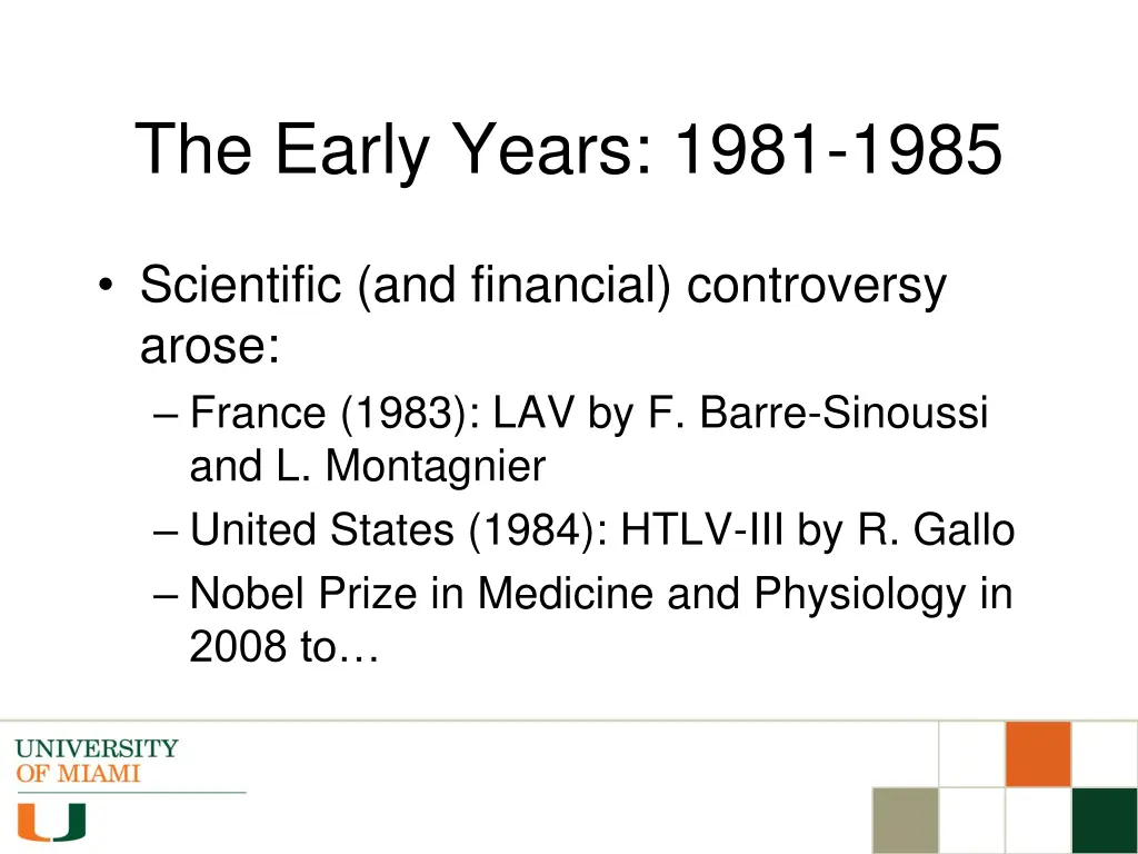 the early years 1981 1985 5