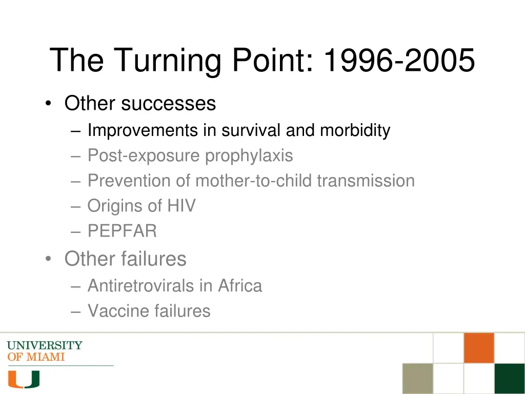 the turning point 1996 2005 1