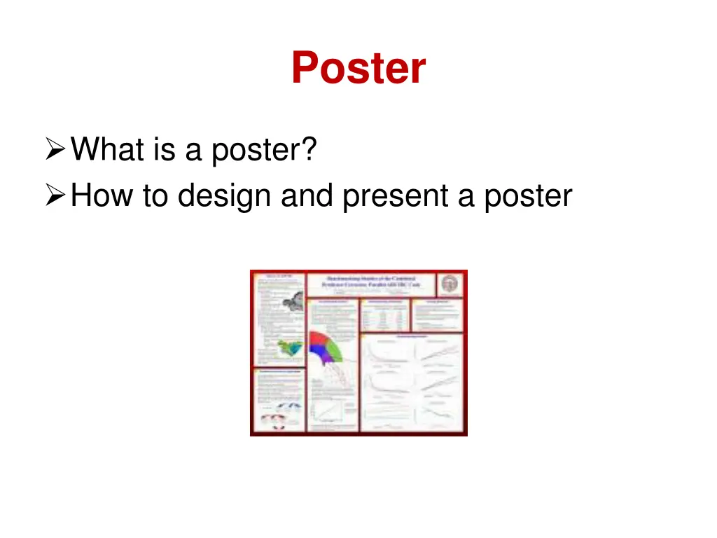 poster