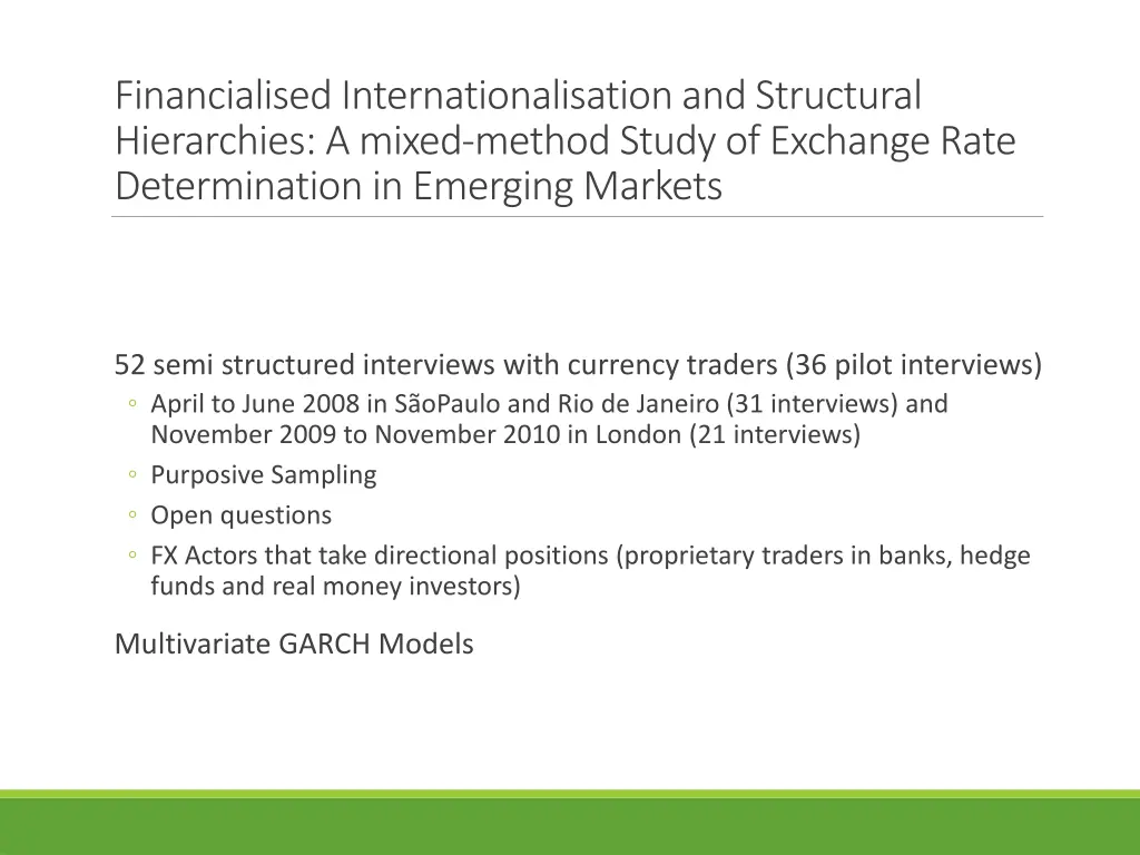 financialised internationalisation and structural