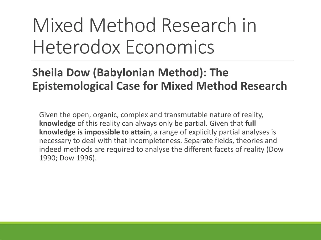 mixed method research in heterodox economics 5