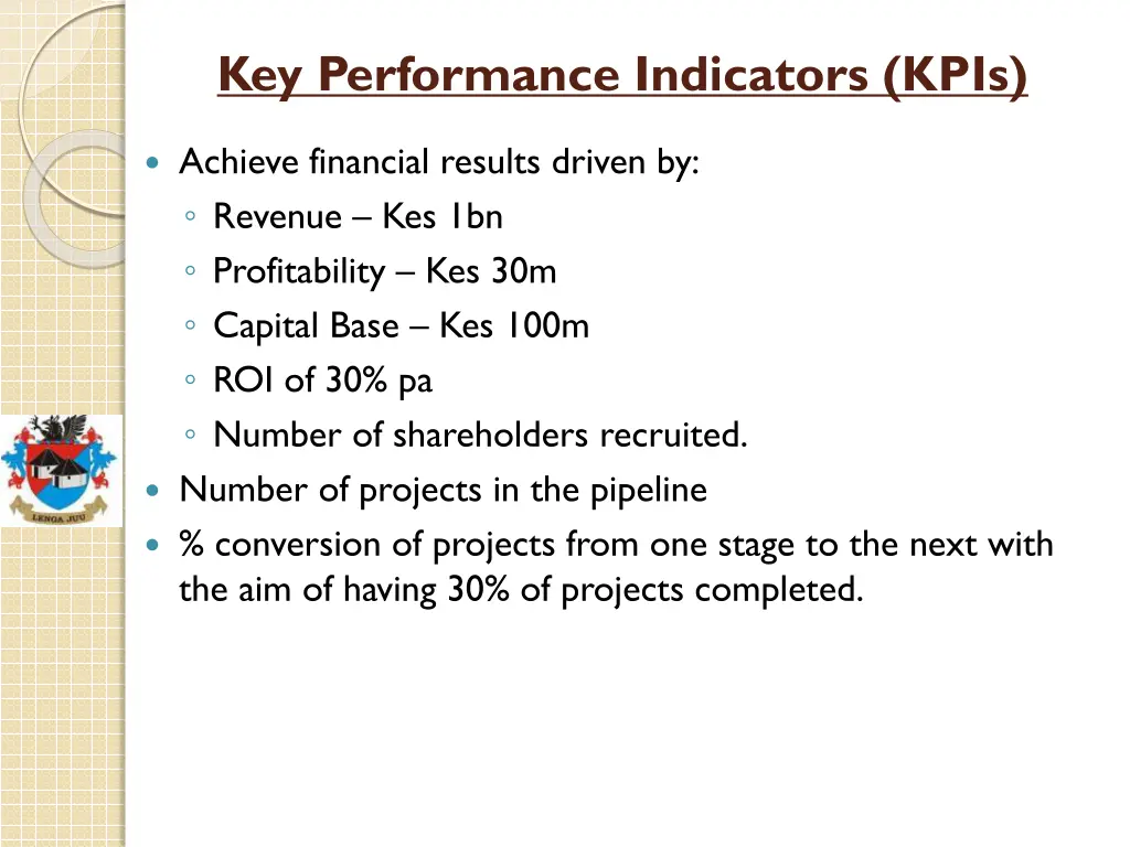 key performance indicators kpis 1