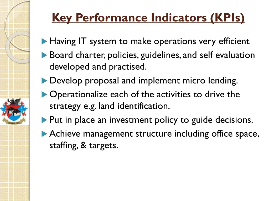 key performance indicators kpis 2