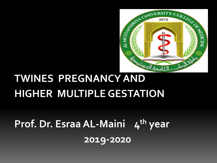 twines pregnancy and higher multiple gestation