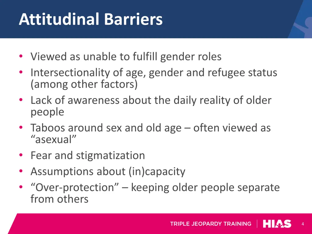 attitudinal barriers