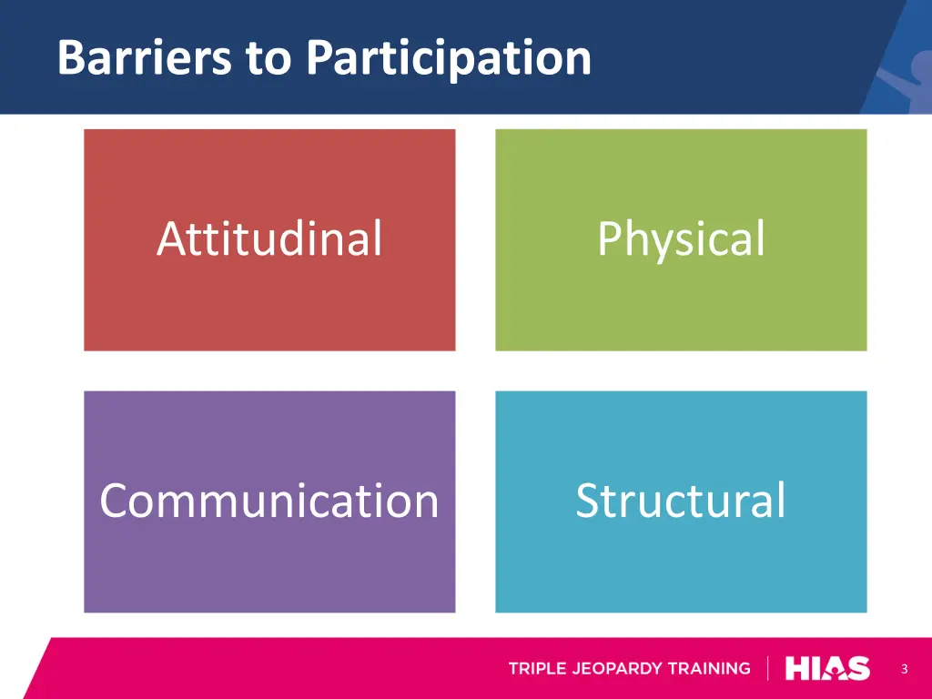 barriers to participation