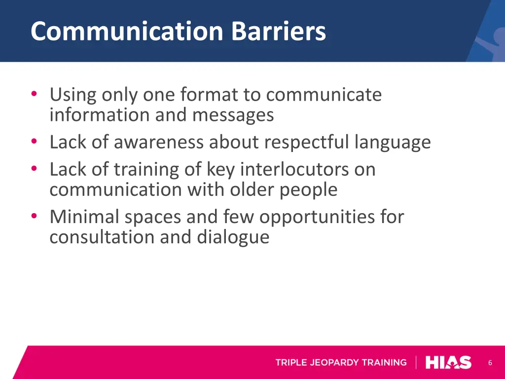 communication barriers