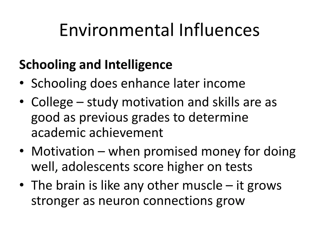 environmental influences 1
