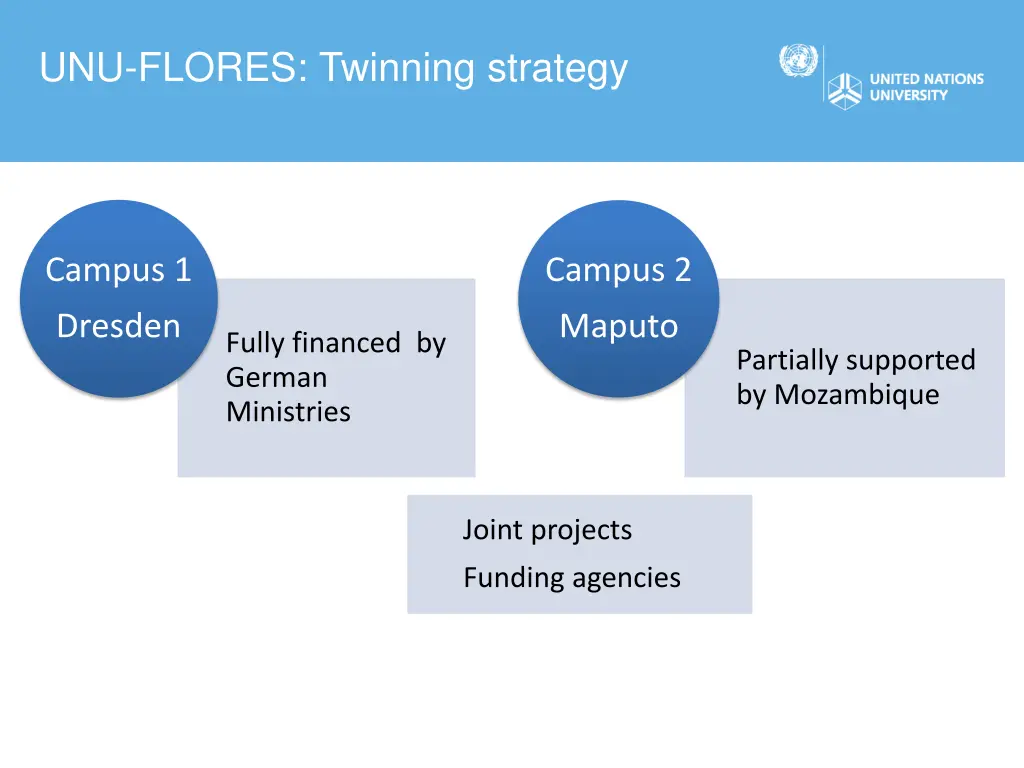 unu flores twinning strategy