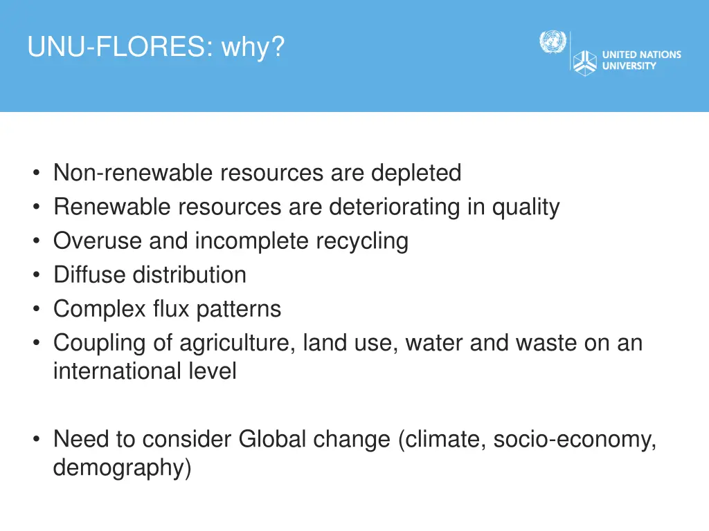 unu flores why