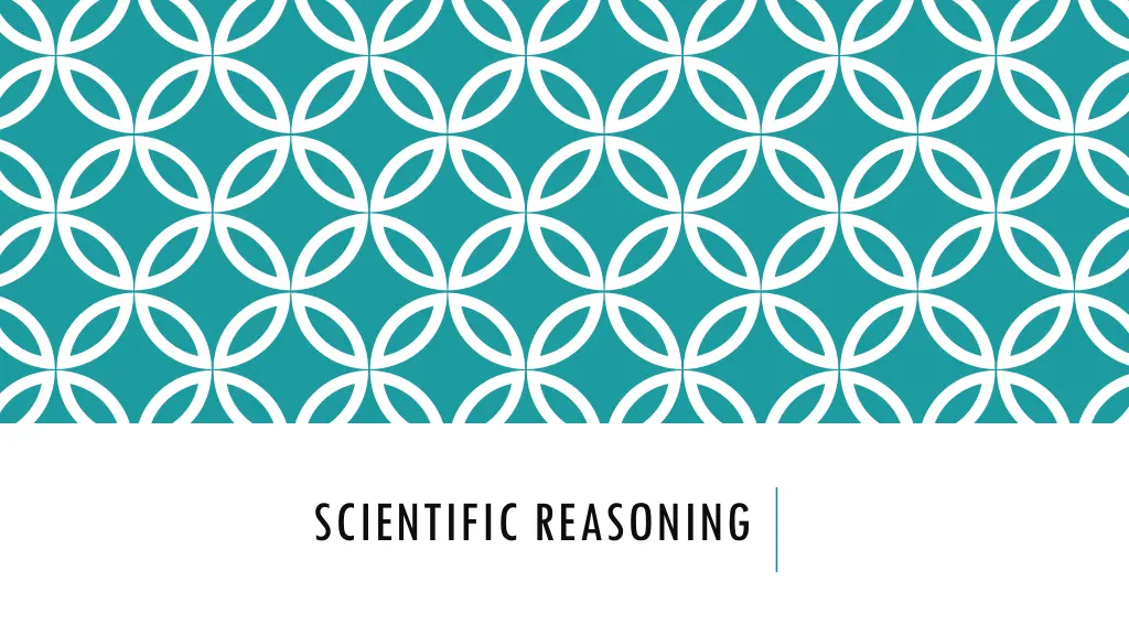 scientific reasoning