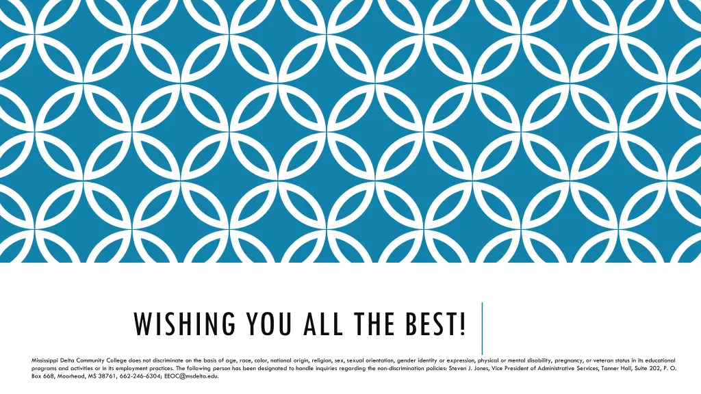 wishing you all the best