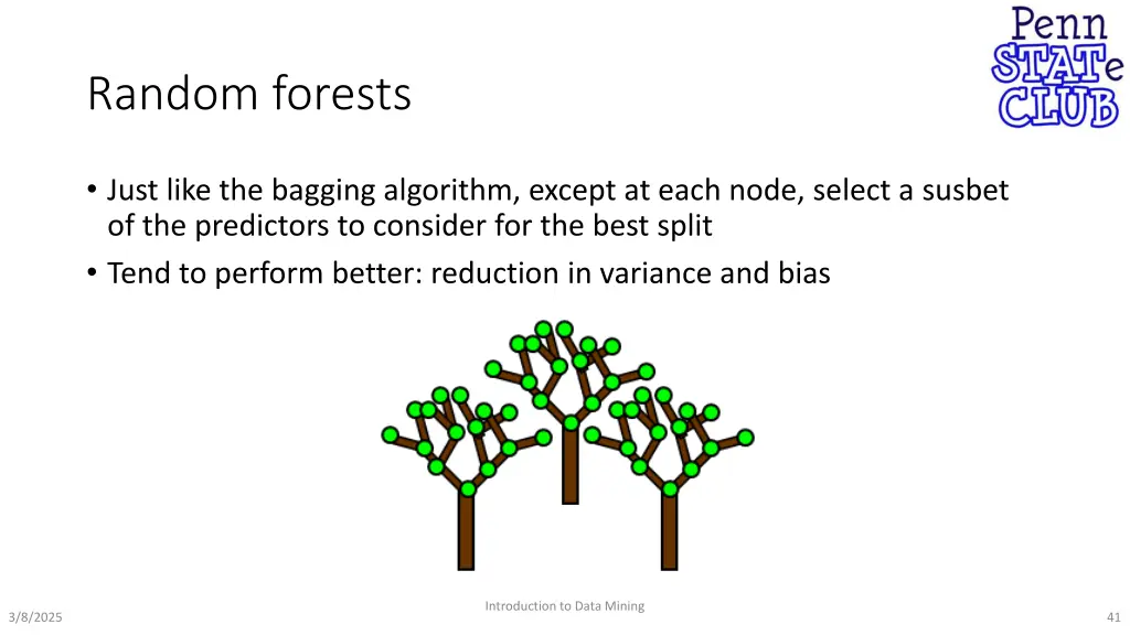 random forests