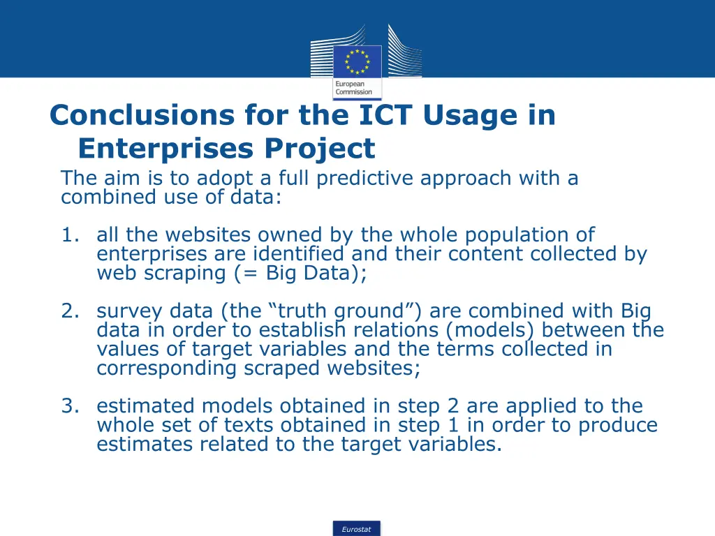 conclusions for the ict usage in enterprises 1