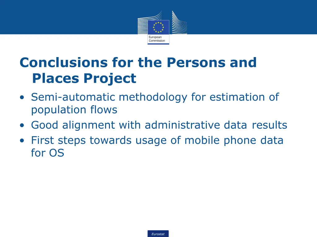 conclusions for the persons and places project