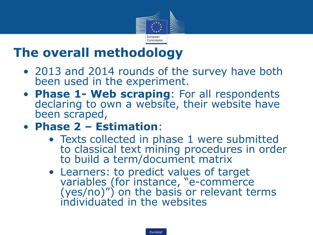 the overall methodology