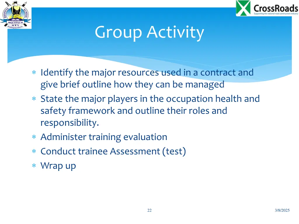 group activity