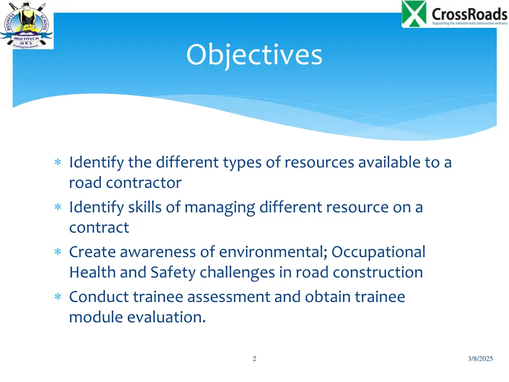objectives