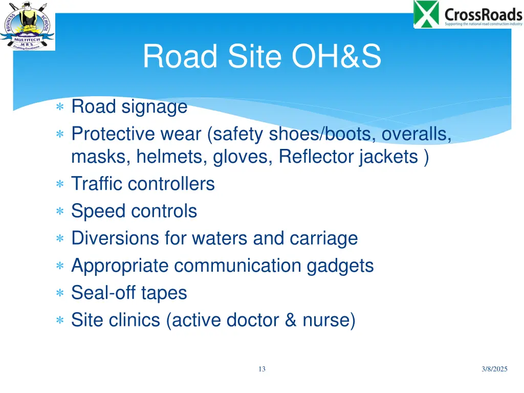 road site oh s