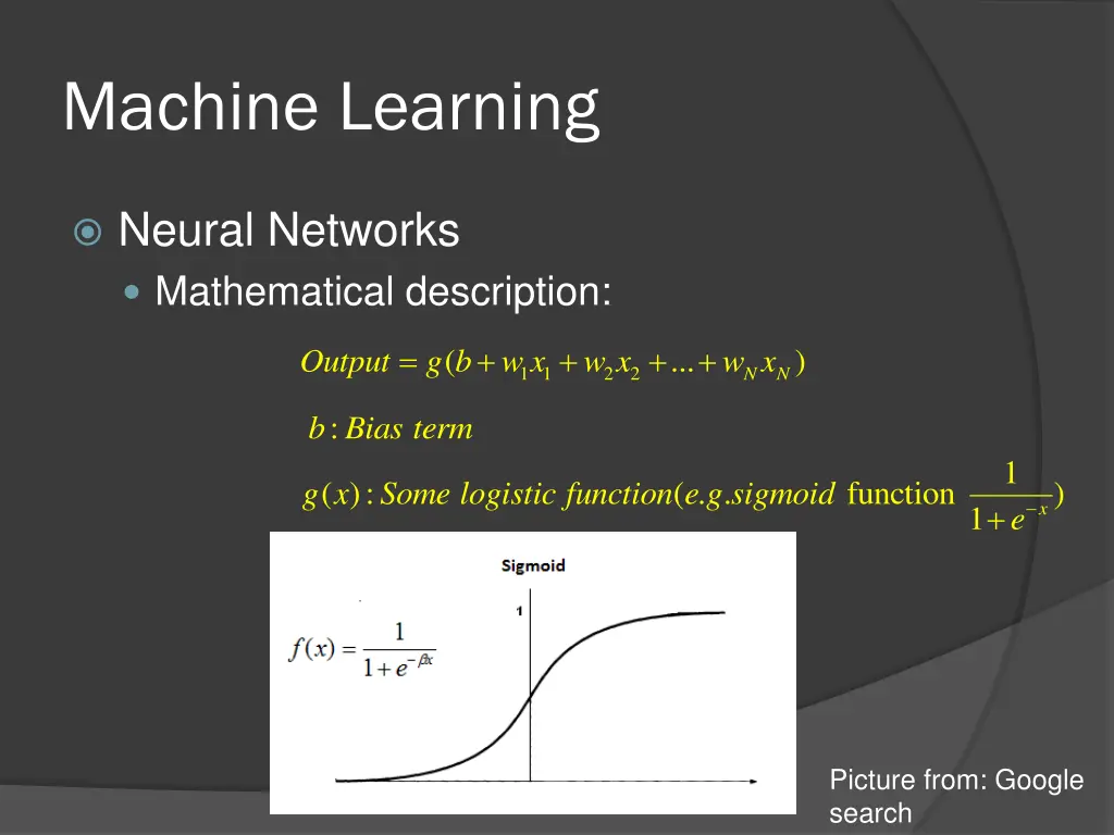 machine learning 1
