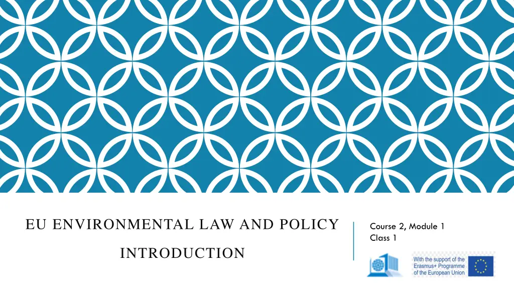 eu environmental law and policy