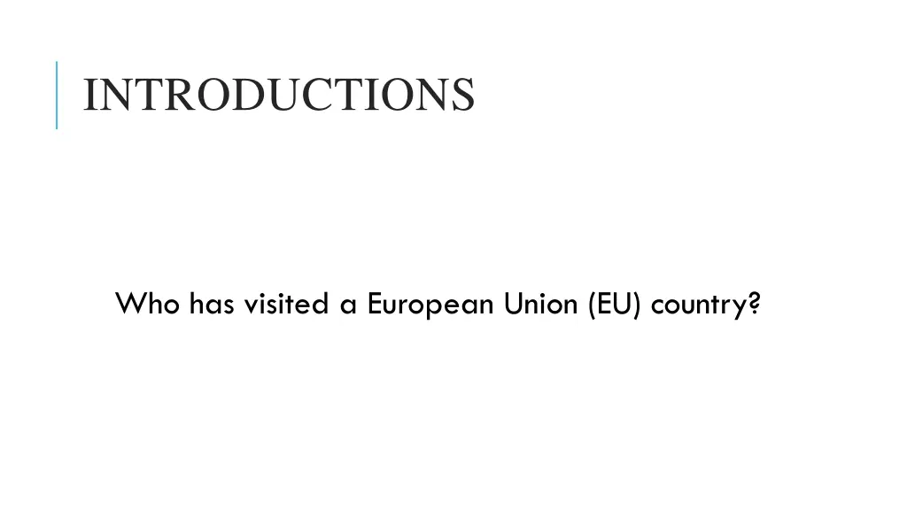 introductions 2