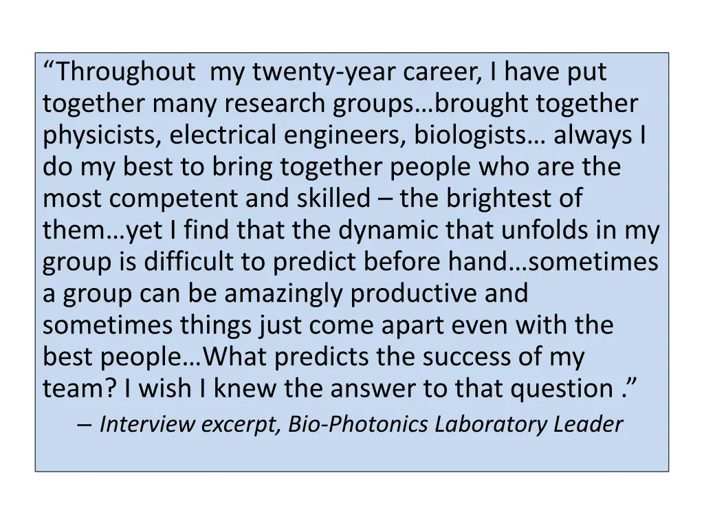 throughout my twenty year career i have