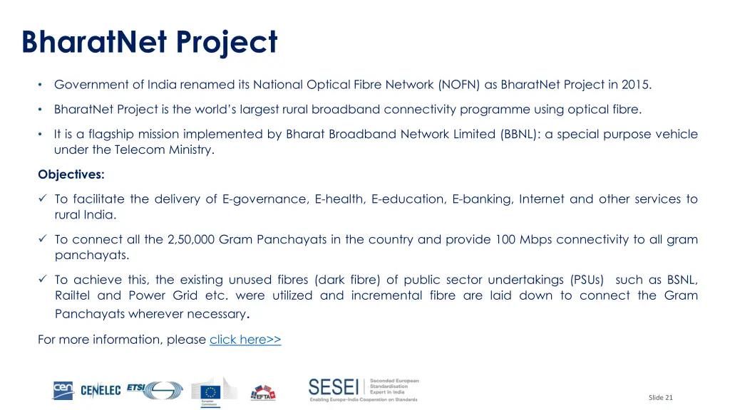 bharatnet project