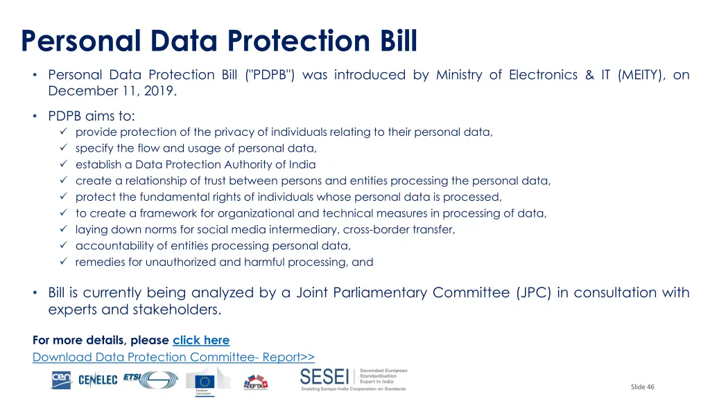 personal data protection bill