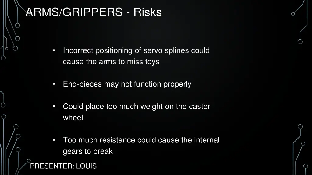 arms grippers risks