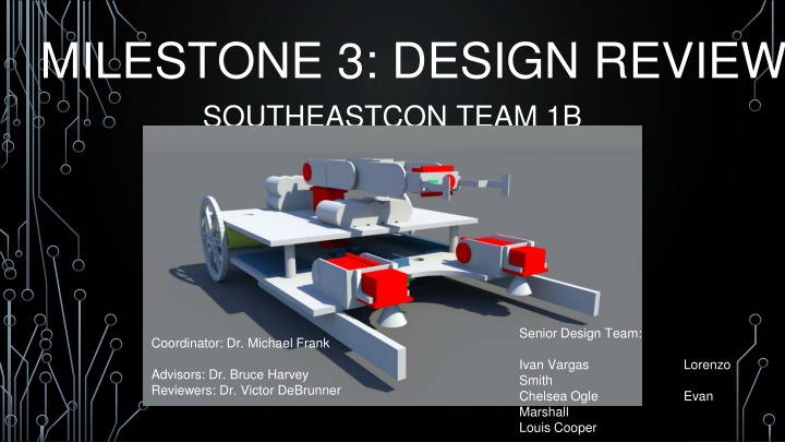 milestone 3 design review southeastcon team 1b