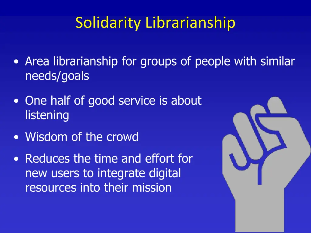 solidarity librarianship